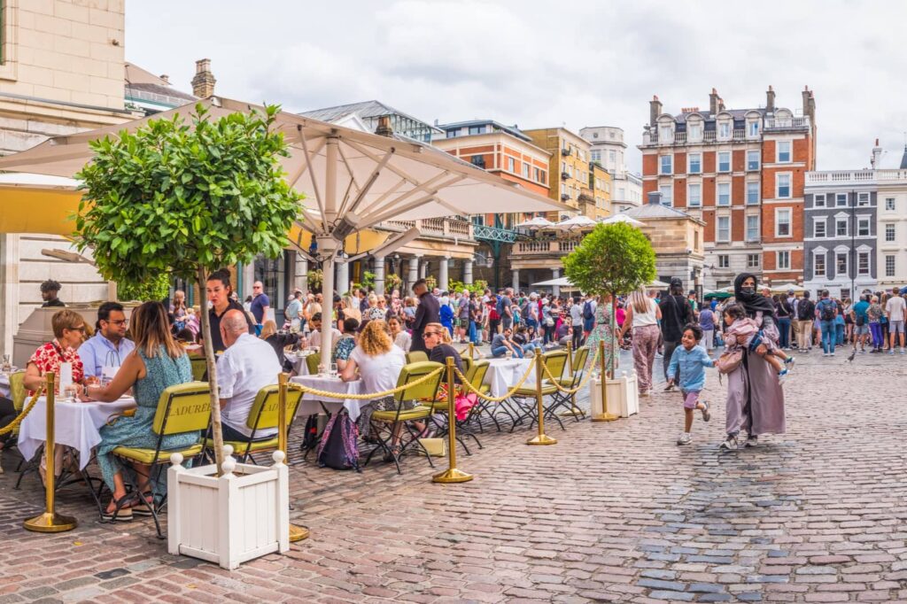Restaurants in Covent Garden, London