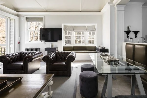 luxury living room london